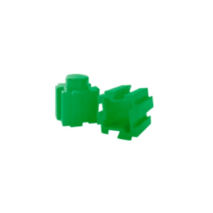 Green 2Blocks Toy 1 Pc